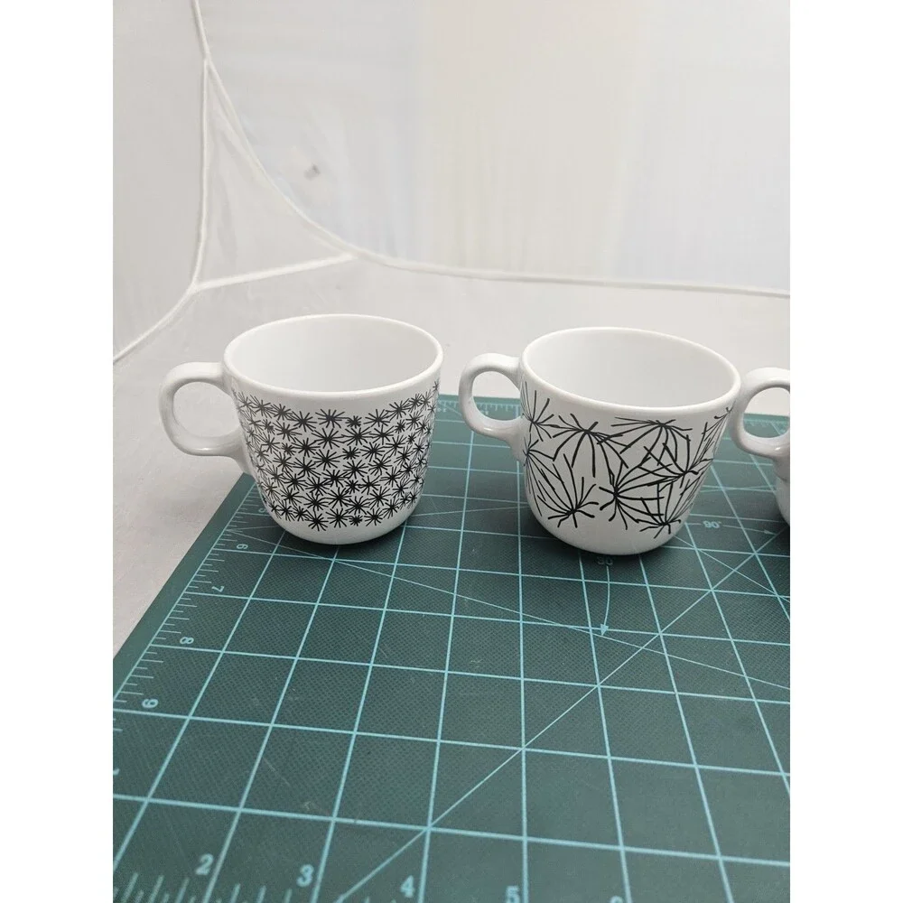 IKEA Coffee Cups Modern Design Maria Vinka Ungdom Set of 4 Dandelion